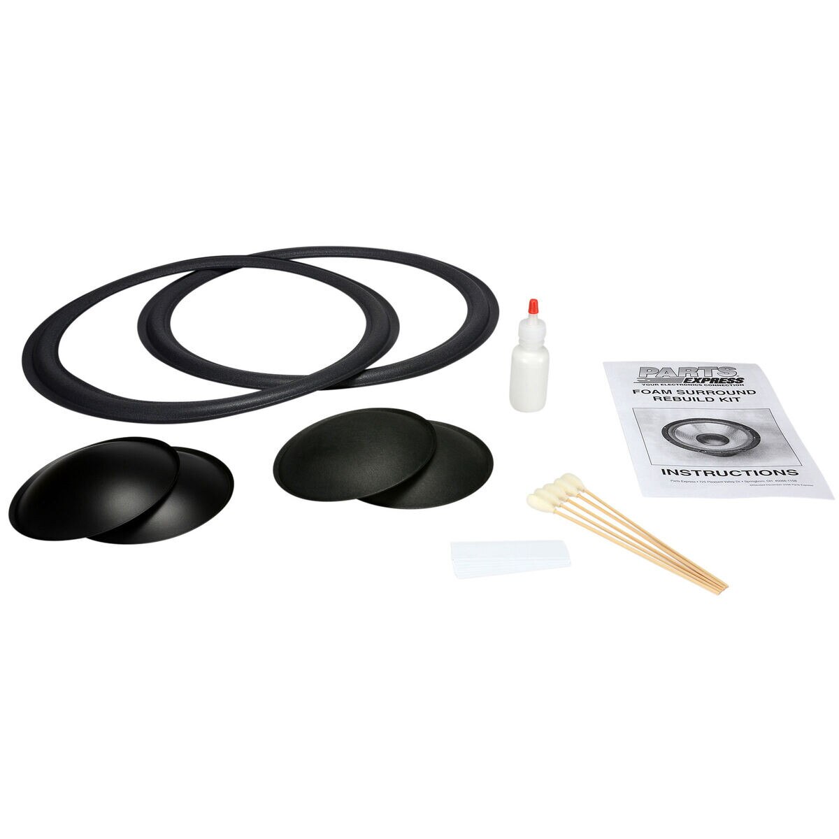 Speaker Surround ReFoam Repair Kit For 15" Speaker